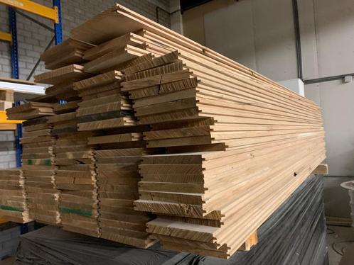 Eiken Mes en groef / Veer en groef planken, gedroogd eiken, Doe-het-zelf en Verbouw, Hout en Planken, Nieuw, Plank, Eiken, 250 tot 300 cm