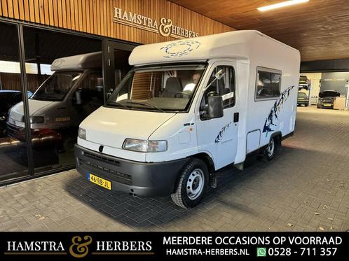 Fiat Ducato Panorama 2.5 285 Camper wit, Caravans en Kamperen, Campers, Bedrijf, Fiat, Diesel, Handgeschakeld