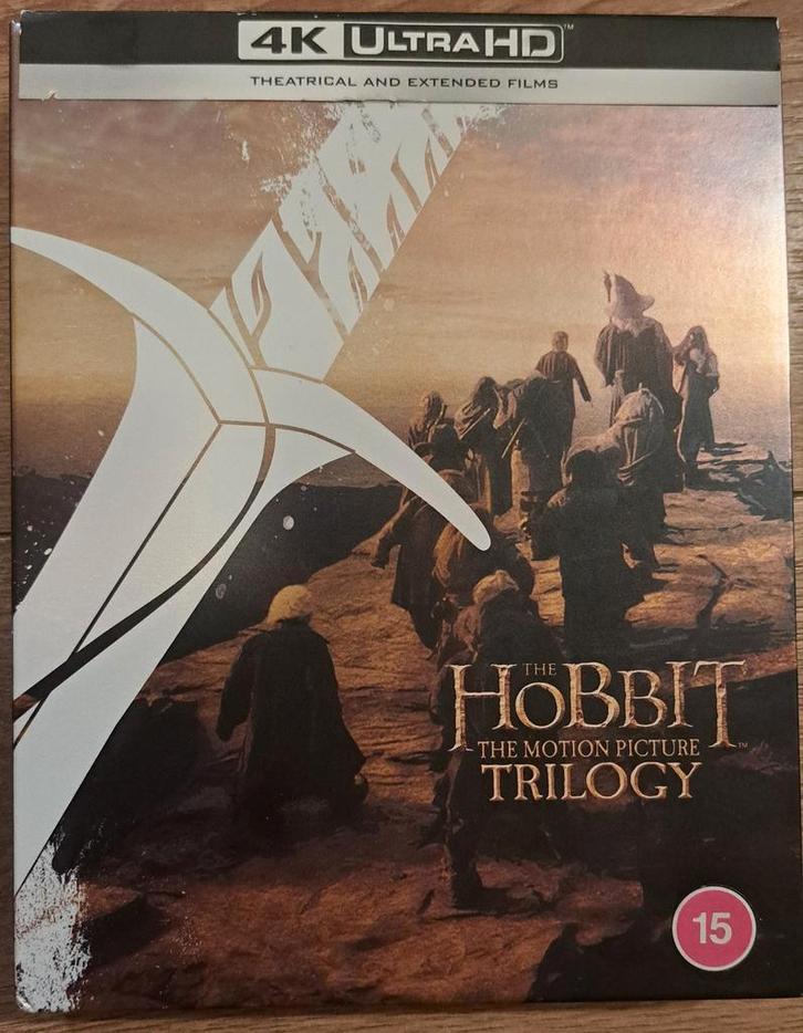Hobbit Trilogie Extended - 4K Ultra HD Blu-ray, Cd's en Dvd's, Blu-ray, Zo goed als nieuw, Science Fiction en Fantasy, Boxset