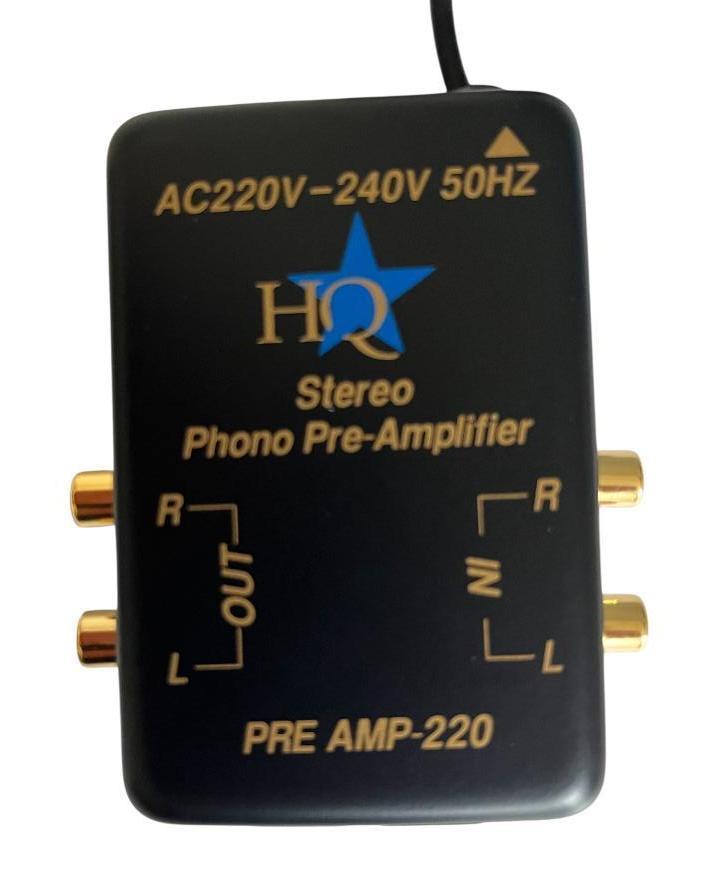 Voorversterker voor Platenspeler - HQ PRE AMP-220 NIEUW!!!, Audio, Tv en Foto, Platenspelers, Nieuw, Platenspeler-onderdeel, Overige merken
