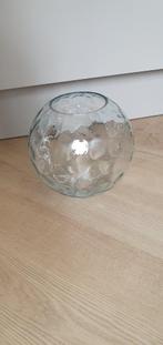 Glazen bol ilaria (Made), Ophalen of Verzenden, Zo goed als nieuw, Glas, Minder dan 50 cm
