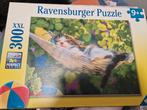 Ravensburger puzzle kat in hangmat, Kinderen en Baby's, Speelgoed | Kinderpuzzels, Ophalen, Meer dan 50 stukjes, Zo goed als nieuw
