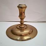 17e eeuwse bronzen  Spaanse kandelaar, Antiek en Kunst, Verzenden, Koper of Brons