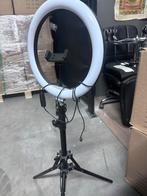 Ringlamp met Statief, Ophalen of Verzenden, Zo goed als nieuw, Lamp of Flitsset