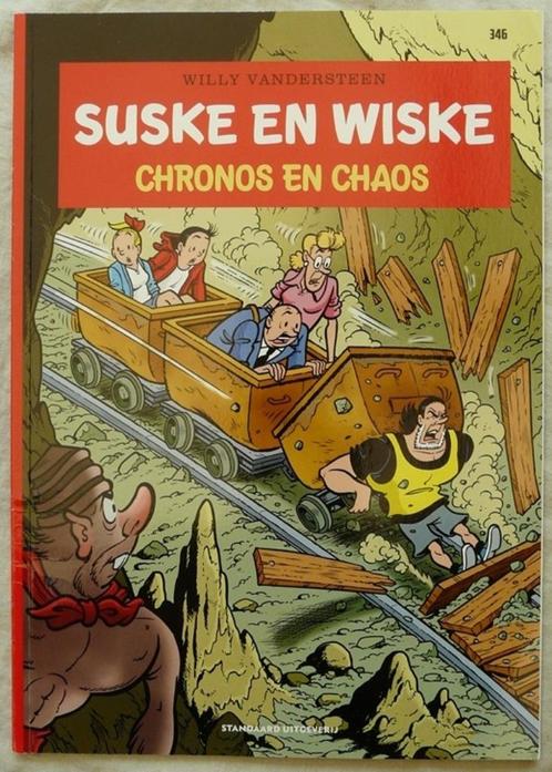 Strip Suske en Wiske, Chronos En Chaos, Nr.346, SU, 2018.(1), Boeken, Stripboeken, Gelezen, Eén stripboek, Ophalen of Verzenden