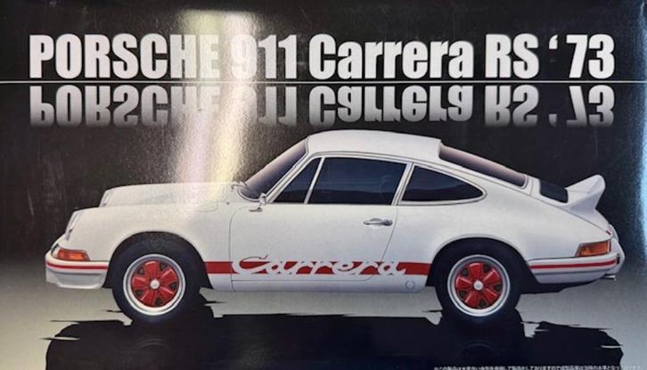 Coelianmodels, Fujimi 12658, Porsche 911 RS, 1/24, € 39,99, Hobby en Vrije tijd, Modelbouw | Auto's en Voertuigen, Nieuw, Auto