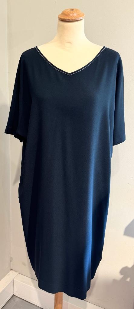 SALE: Prachtige jurk van FABIANA FILIPPI (38), Kleding | Dames, Jurken, Zo goed als nieuw, Maat 38/40 (M), Blauw, Onder de knie