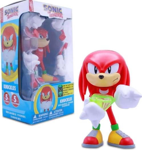 Sonic the Hedgehog Knuckles buildable figure (Red)|NIEUW|, Kinderen en Baby's, Speelgoed | Actiefiguren, Nieuw, Ophalen of Verzenden