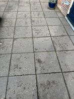 Antraciet tegels 50x50, ca. 75 m2, Tuin en Terras, Tegels en Klinkers, Gebruikt, Ophalen of Verzenden, 10 m² of meer, Beton