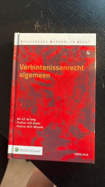 Verbintenissenrecht algemeen beschikbaar voor biedingen