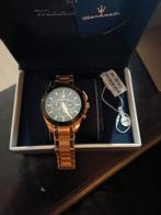 Maserati horloge weg is weg heb zelf nu ander horloge gekoch, Ophalen of Verzenden, Gebruikt, Staal, Overige merken