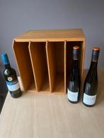 Houten wijnrek, Huis en Inrichting, Woonaccessoires | Wijnrekken, Ophalen, 5 tot 15 flessen, Zo goed als nieuw, Minder dan 50 cm