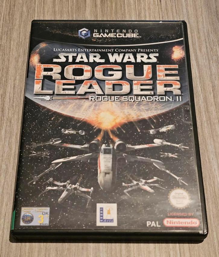 Star Wars Rogue Leader - Nintendo GameCube, Spelcomputers en Games, Games | Nintendo GameCube, Gebruikt, Racen en Vliegen, 1 speler