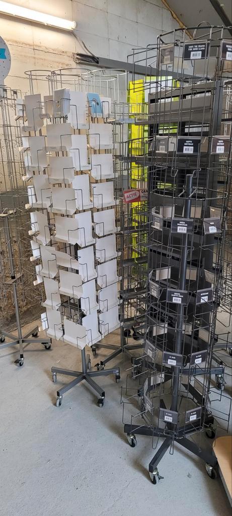 Kaartenmolen Display kaartenrek molen mokkenrek stelling, Diversen, Rommelmarktspullen, Zo goed als nieuw, Ophalen