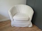 IKEA TULLSTRA fauteuil stoel beige wit, Ophalen, Minder dan 75 cm, Zo goed als nieuw, Stof