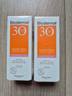 Gezichtszonnebrand Biodermal SPF 30, Ophalen of Verzenden, Zo goed als nieuw, Verzorging