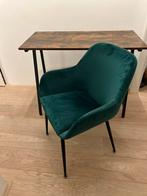 Stoel Fluweel / velvet, Ophalen, Zo goed als nieuw, Eén