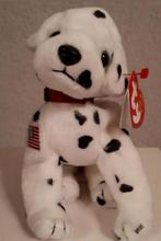 TY Beanie Babies Dalmatier Hond Rescue 11 september 2001, Kinderen en Baby's, Hond, Ophalen of Verzenden, Zo goed als nieuw