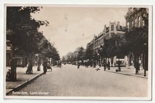 Rotterdam Lusthofstraat oude ansichtkaart 1941 WOII, Verzamelen, Ansichtkaarten | Nederland, Gelopen, Zuid-Holland, 1940 tot 1960
