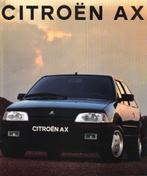 Brochure Citroen AX 1991, Ophalen of Verzenden, Gelezen, Citroën