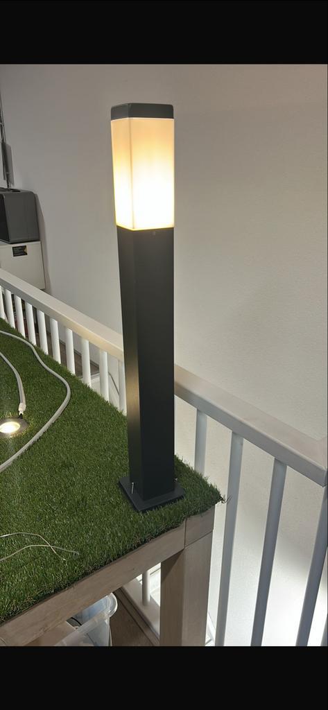 Qazqa Buitenlampen - 5 stuks Nieuw in Doos, Tuin en Terras, Buitenverlichting, Nieuw, Vloerlamp, Aluminium, Minder dan 50 watt