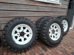 Terreinbanden  MUD 195 R15 Banden - Zo goed als nieuw!, Auto-onderdelen, Banden en Velgen, Ophalen, Overige, Gebruikt, 15 inch