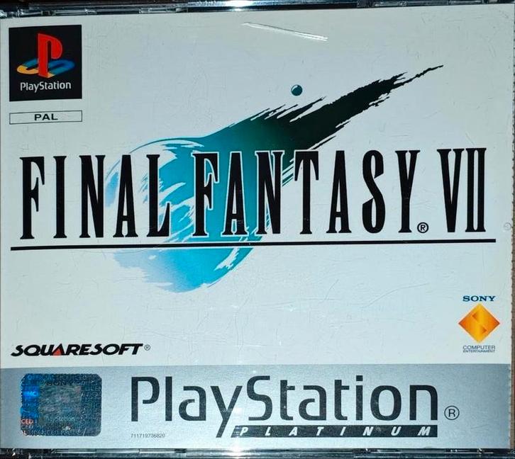 Final Fantasy 7 VII voor PlayStation 1, Spelcomputers en Games, Games | Sony PlayStation 1, Gebruikt, Role Playing Game (Rpg)