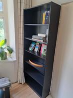 Zwarte Billy boekenkast (Ikea), Ophalen, Met plank(en), 200 cm of meer, Zo goed als nieuw