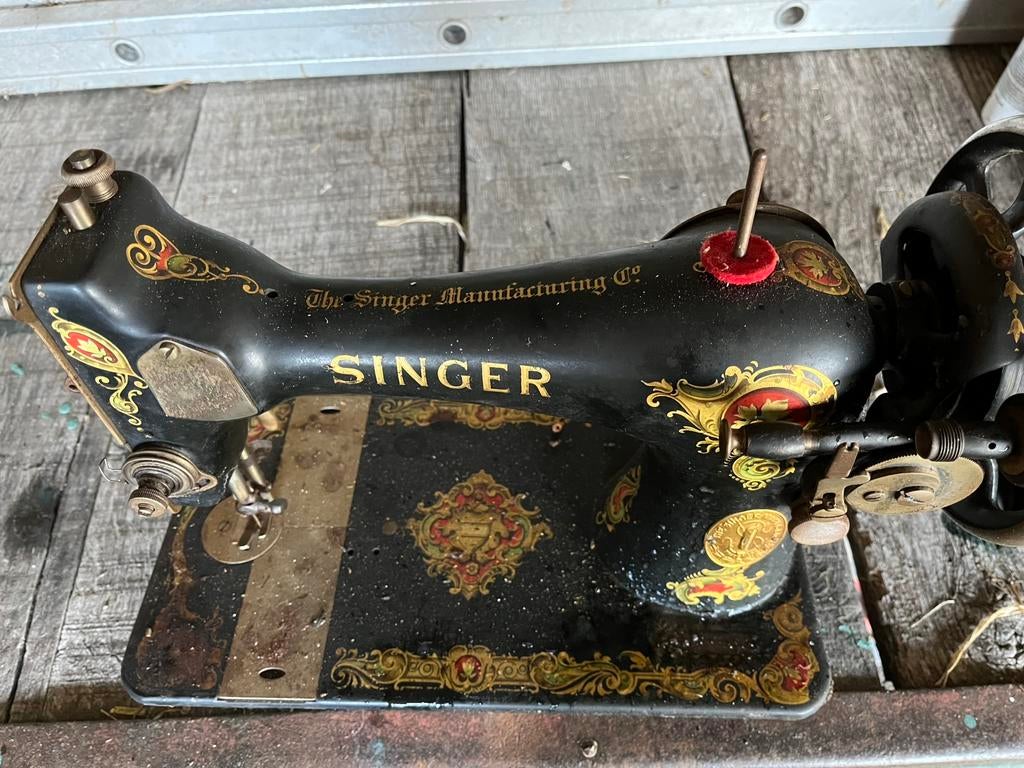 Naaimachine, Ophalen