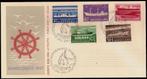 Nederland FDC E29 Zonder Adres, Schepen 1957, Ophalen of Verzenden, Onbeschreven, Nederland