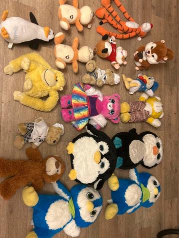 Grote verzameling knuffels rookvrij prima voor 2e ronde beschikbaar voor biedingen