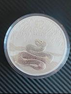 Kilo zilver 2025 year of the snake in capsule, Ophalen of Verzenden, Zilver