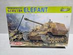 Dragon Sd.Kfz. 184 Elefant modelbouw tank, Overige merken, Tank, 1:32 tot 1:50, Ophalen of Verzenden