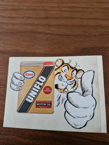 949 Esso Uniflo Reclame Stickers beschikbaar voor biedingen