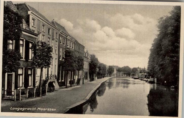Langegracht Maarssen, Verzamelen, Ansichtkaarten | Nederland, Ongelopen, Utrecht, 1920 tot 1940, Verzenden
