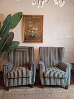 2 mooie comfortabele oorfauteuils, Ophalen, 75 tot 100 cm, 50 tot 75 cm