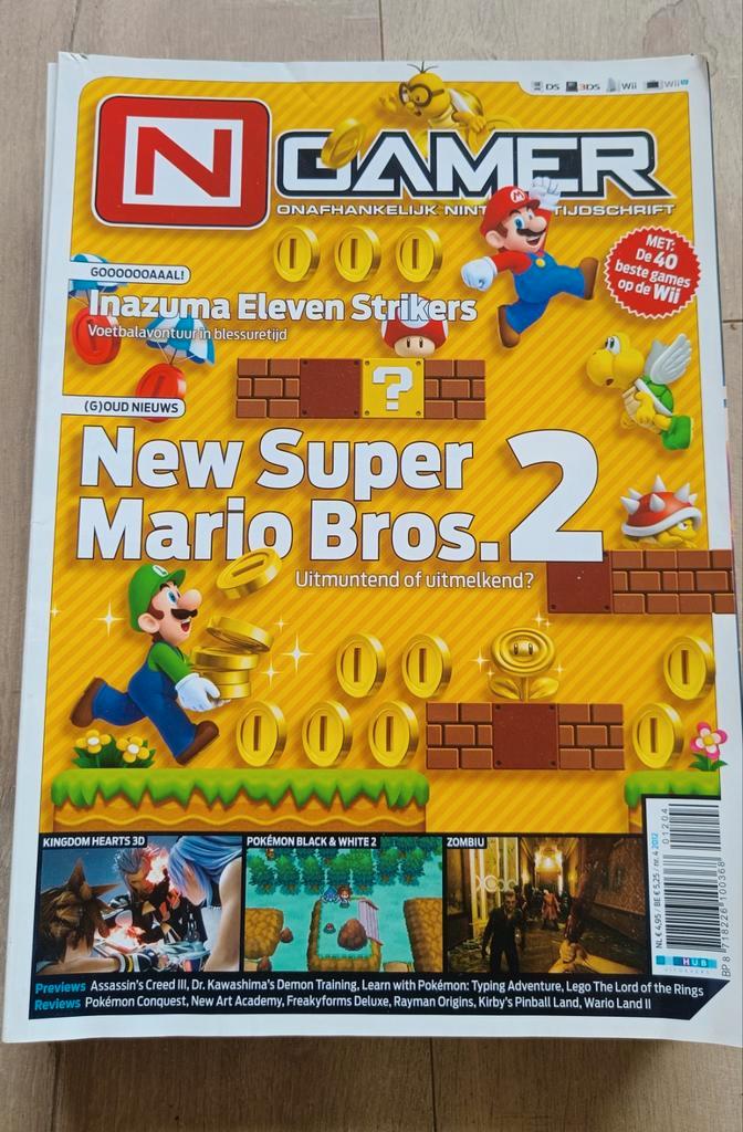 N-Gamer Tijdschriften Collectie, Boeken, Tijdschriften en Kranten, Gelezen, Muziek, Film of Tv, Ophalen of Verzenden