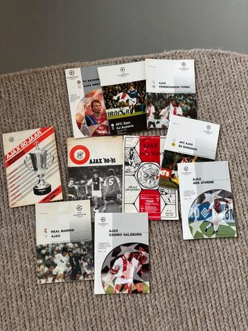 Ajax Wedstrijdboekjes 1980-2000 | Origineel Verzamelitems beschikbaar voor biedingen