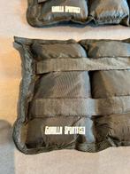 Gorilla Sports Enkelgewichten 4kg - Zo goed als nieuw!, Ophalen, Zo goed als nieuw, Benen, Halterschijven
