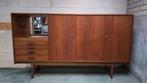 prachtige vintage Mid Century highboard / bar cabinet., Ophalen, Met deur(en), Mid-Century Scandinavisch, Zo goed als nieuw