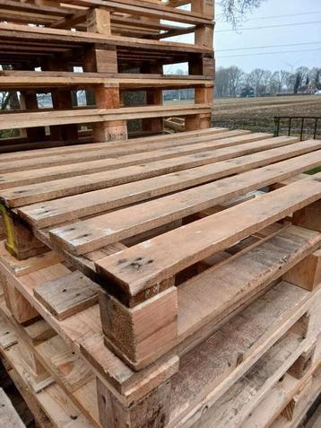Houten pallets 80x120cm 60 stuks beschikbaar voor biedingen