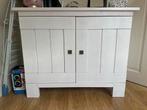 Witte Commode met eventueel bijpassende Kledingkast, Huis en Inrichting, Kasten | Kledingkasten, Ophalen, Gebruikt, 50 tot 100 cm