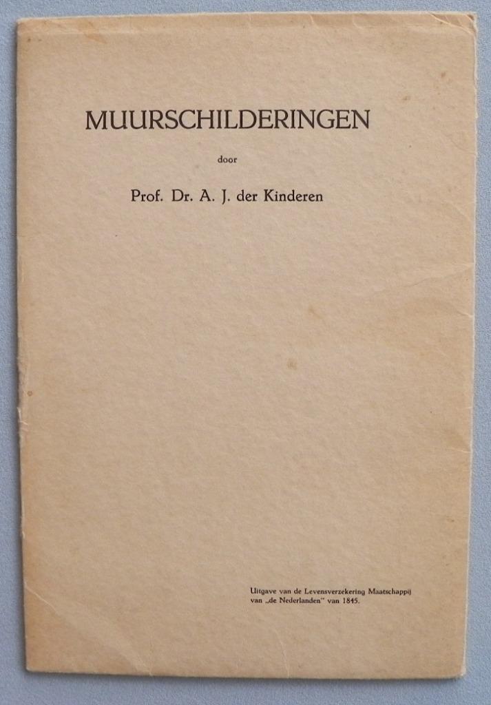 Muurschilderingen, map met aantal schilderijen, Boeken, Kunst en Cultuur | Beeldend, Gelezen, Ophalen of Verzenden