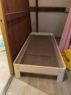 Auping bed met matras, Gebruikt, 90 cm, Eenpersoons, Wit