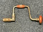 Vintage Handboor met Houten Handvat, Ophalen of Verzenden, Gebruikt