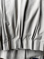 Taupe gordijnen 100% katoen dubbele plooi B350xH247,50cm, Ophalen, Gebruikt, Overige kleuren, 200 cm of meer