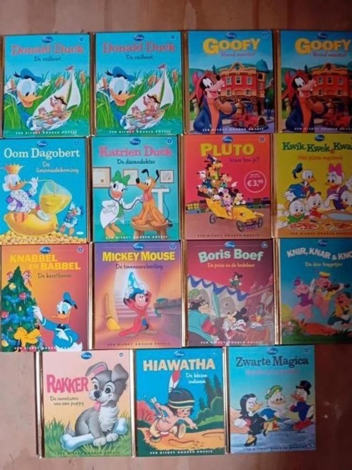 18 disney gouden boeken mickey mouse donald duck, Boeken, Kinderboeken | Jeugd | onder 10 jaar, Gelezen, Sprookjes, Ophalen