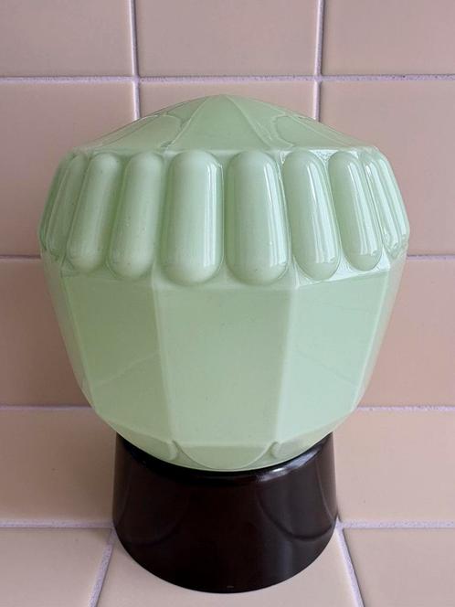 Thabur, art deco lamp, vintage plafondlamp, plafonnière, Antiek en Kunst, Antiek | Lampen, Ophalen of Verzenden