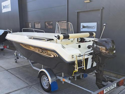 470 Vaarklare set, Watersport en Boten, Vis- en Consoleboten, Zo goed als nieuw, 10 tot 30 pk, 3 tot 6 meter, Benzine, Polyester