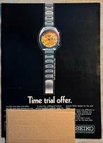 Advertentie 1971 Seiko, Verzenden, 1960 tot 1980, Buitenland, Knipsel(s)